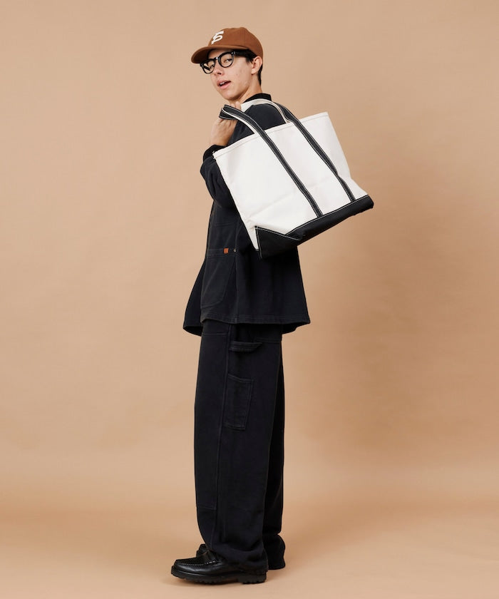 UNIVERSAL OVERALL powder-finished double-knee Pants 復古工裝畫家長褲