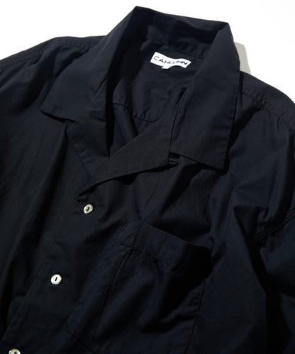 CAHLUMN Magazine Pocket Broadcloth Open Collar Shirt 長袖口袋襯衫