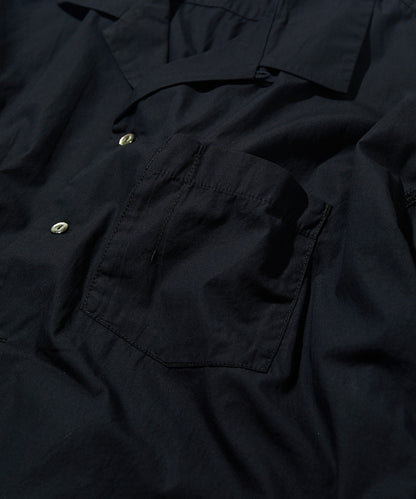 CAHLUMN Magazine Pocket Broadcloth Open Collar Shirt 長袖口袋襯衫