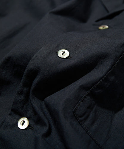 CAHLUMN Magazine Pocket Broadcloth Open Collar Shirt 長袖口袋襯衫