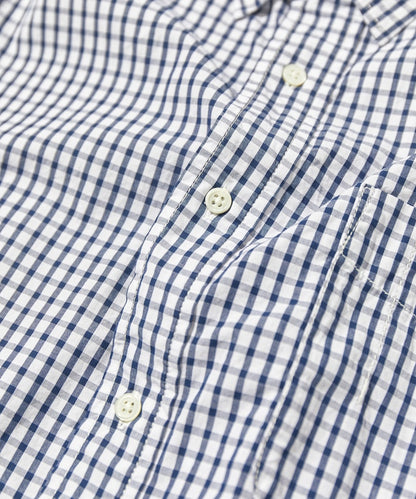 CAHLUMN Magazine Pocket Broad Shirt 寬版長袖格子口袋襯衫