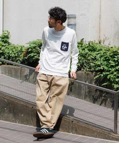 CHUMS x FREAK'S STORE 限定 針織口袋圓領長袖上衣