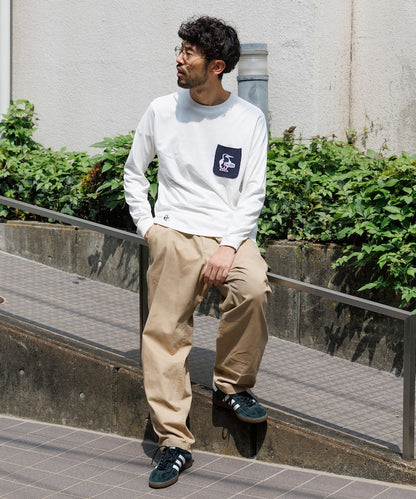 CHUMS x FREAK'S STORE 限定 針織口袋圓領長袖上衣