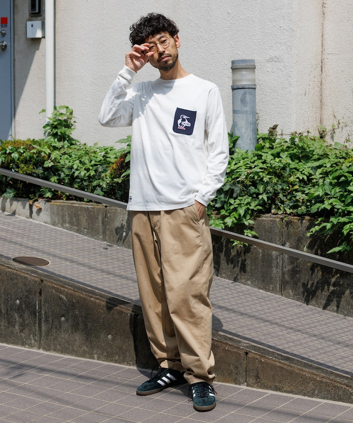 CHUMS x FREAK'S STORE 限定 針織口袋圓領長袖上衣