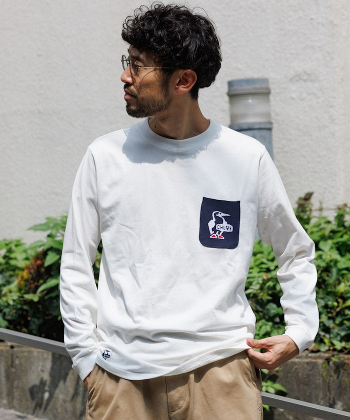 CHUMS x FREAK'S STORE 限定 針織口袋圓領長袖上衣