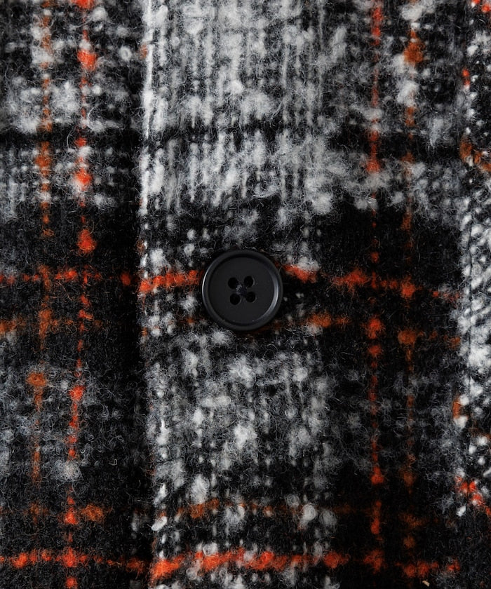 FREAK'S STORE CPO Check Shirt Jacket 毛呢格紋襯衫夾克