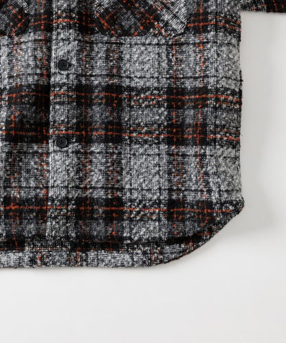 FREAK'S STORE CPO Check Shirt Jacket 毛呢格紋襯衫夾克