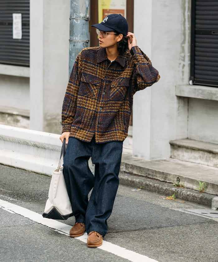 FREAK'S STORE CPO Check Shirt Jacket 毛呢格紋襯衫夾克