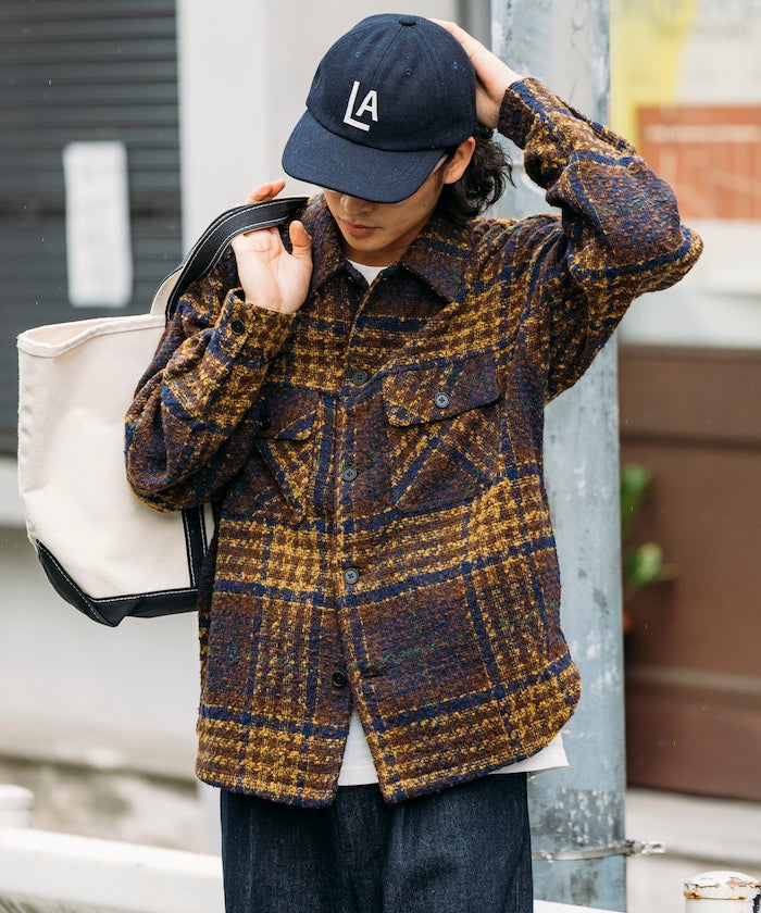 FREAK'S STORE CPO Check Shirt Jacket 毛呢格紋襯衫夾克