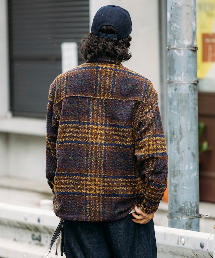 FREAK'S STORE CPO Check Shirt Jacket 毛呢格紋襯衫夾克