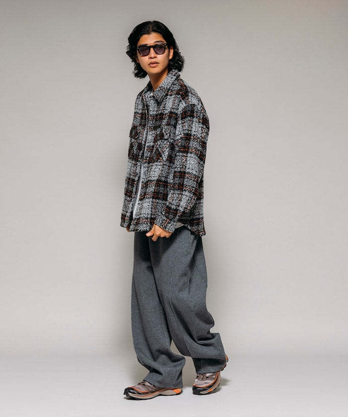 FREAK'S STORE CPO Check Shirt Jacket 毛呢格紋襯衫夾克