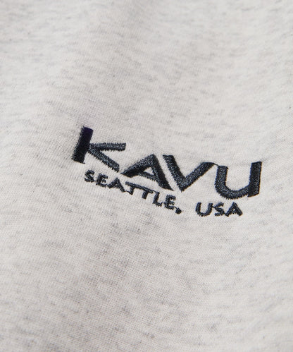 KAVU × FREAK'S STORE 聯名限定款 牛臉刺繡圓領大學T