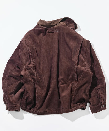 NAUTICA 復古短版燈芯絨鋪棉夾克