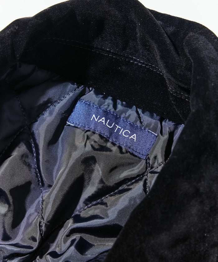 NAUTICA 復古短版燈芯絨鋪棉夾克