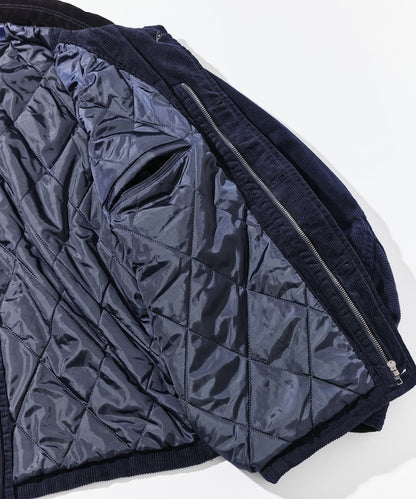 NAUTICA 復古短版燈芯絨鋪棉夾克