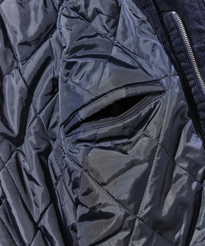 NAUTICA 復古短版燈芯絨鋪棉夾克