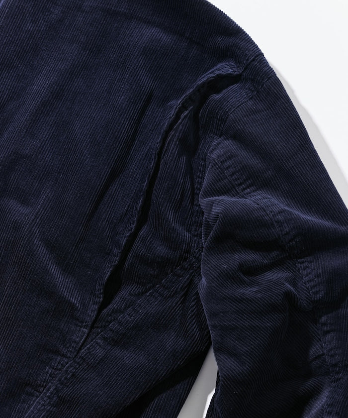 NAUTICA 復古短版燈芯絨鋪棉夾克