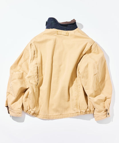 NAUTICA 復古刺繡標誌短版外套