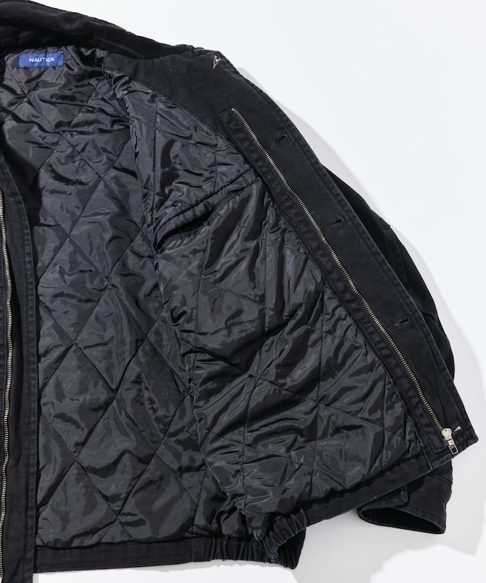 NAUTICA 復古刺繡標誌短版外套