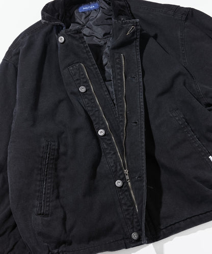 NAUTICA 復古刺繡標誌短版外套