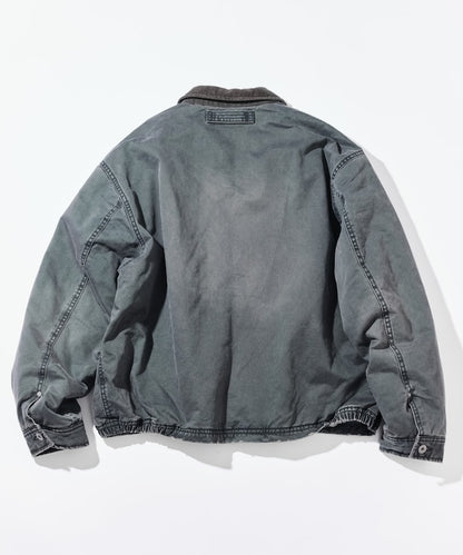 NAUTICA 復古刺繡LOGO鋪棉外套