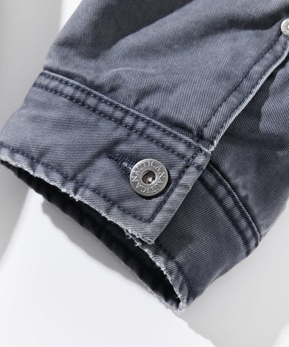 NAUTICA 復古刺繡LOGO鋪棉外套