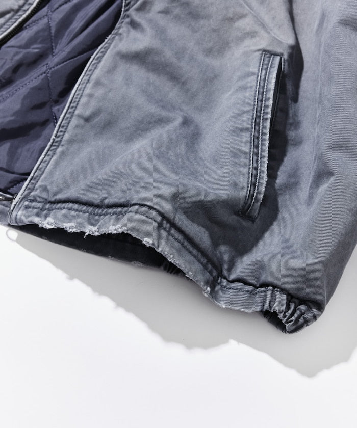 NAUTICA 復古刺繡LOGO鋪棉外套