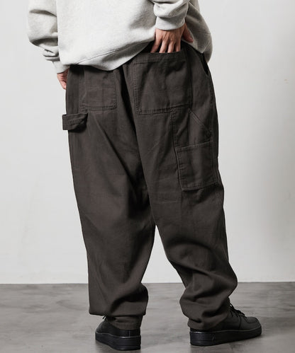 FREAK'S STORE Wide-cut duck double-knee climbing Pants 寬版休閒登山褲