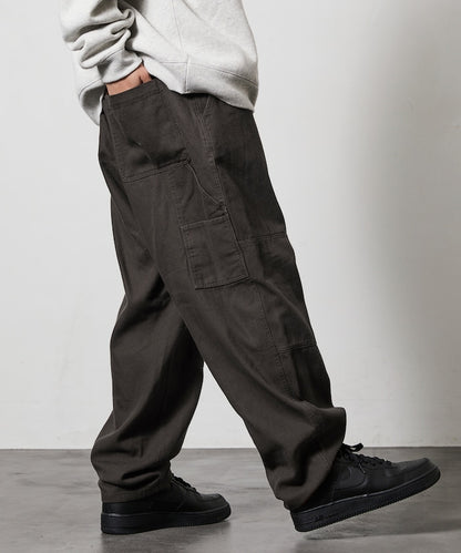 FREAK'S STORE Wide-cut duck double-knee climbing Pants 寬版休閒登山褲