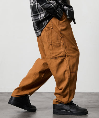 FREAK'S STORE Wide-cut duck double-knee climbing Pants 寬版休閒登山褲