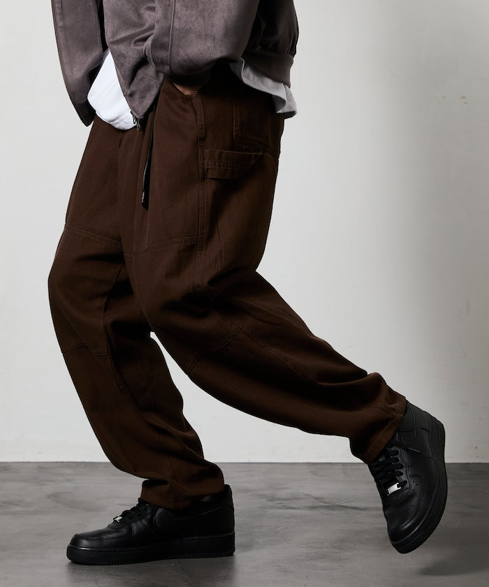 FREAK'S STORE Wide-cut duck double-knee climbing Pants 寬版休閒登山褲