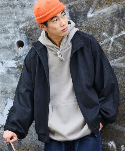 FREAK'S STORE 限定 寬版皮革運動夾克