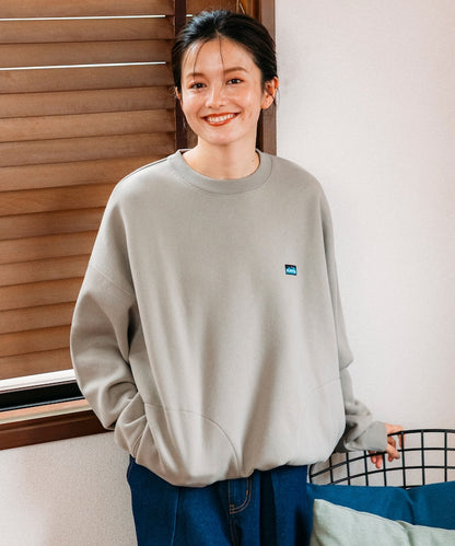 KAVU × FREAK'S STORE 聯名限定款 寬版抽繩圓領大學T