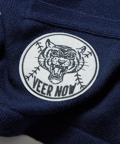 FREAK'S STORE Relaxed Fit Lettered Knit Cardigan 刺繡徽章字母針織開襟衫