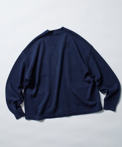 FREAK'S STORE Relaxed Fit Lettered Knit Cardigan 刺繡徽章字母針織開襟衫