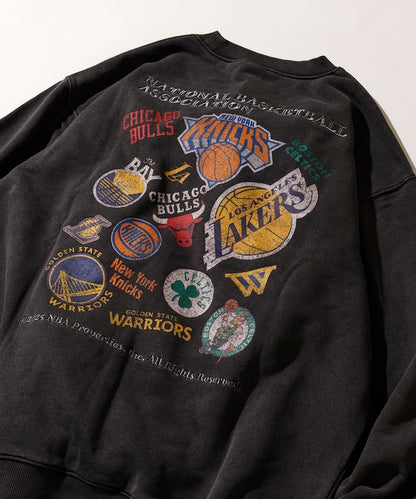 FREAK'S STORE NBA Special Order Random Team Back Logo Print Sweatshirt 隨機球隊標誌大學T