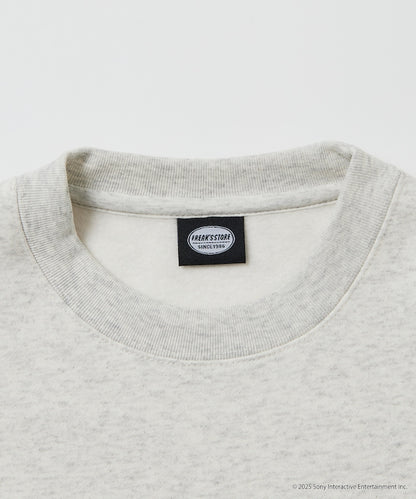 FREAK'S STORE X PlayStation Oversized Logo Back Sweatshirt 限定聯名寬版大學T