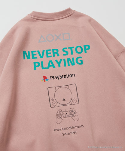 FREAK'S STORE X PlayStation Oversized Logo Back Sweatshirt 限定聯名寬版大學T