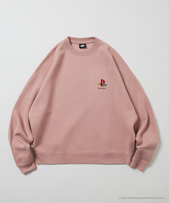FREAK'S STORE X PlayStation Oversized Logo Back Sweatshirt 限定聯名寬版大學T