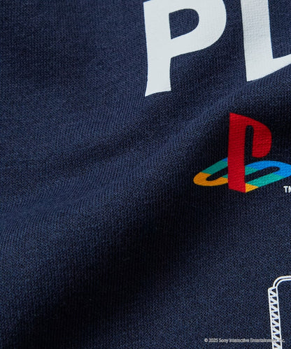 FREAK'S STORE X PlayStation Oversized Logo Back Sweatshirt 限定聯名寬版大學T