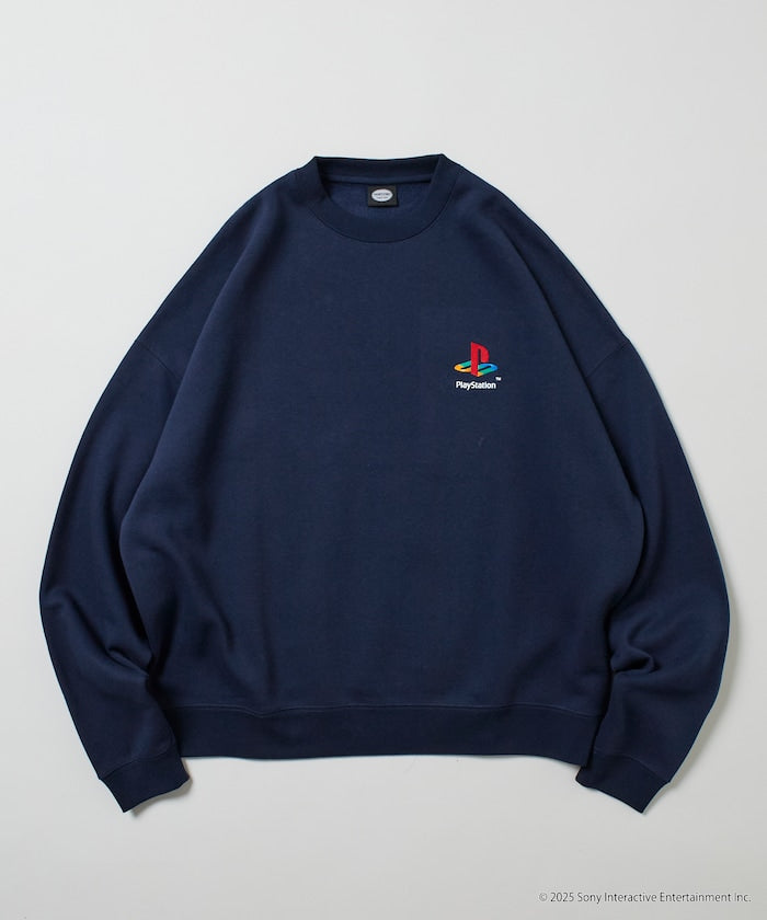 FREAK'S STORE X PlayStation Oversized Logo Back Sweatshirt 限定聯名寬版大學T