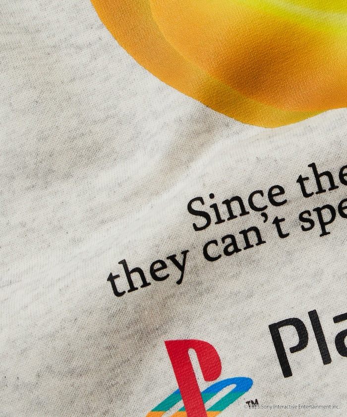 FREAK'S STORE X PlayStation Oversized Back Print Crew Neck Sweatshirt / Sarugetchu 限定聯名寬版大學T