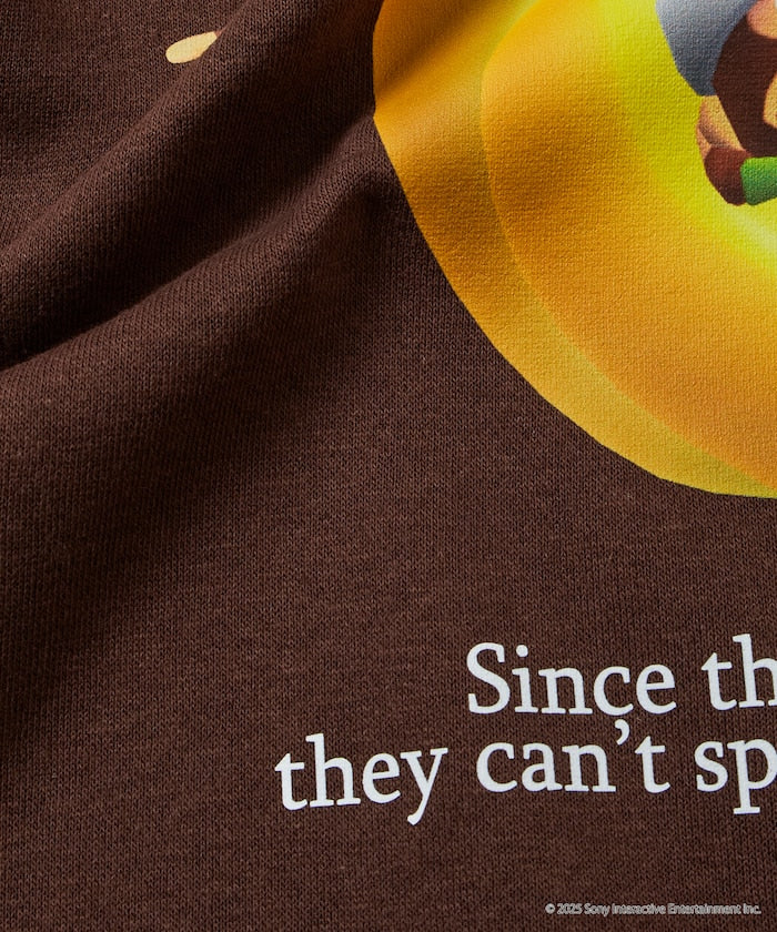 FREAK'S STORE X PlayStation Oversized Back Print Crew Neck Sweatshirt / Sarugetchu 限定聯名寬版大學T