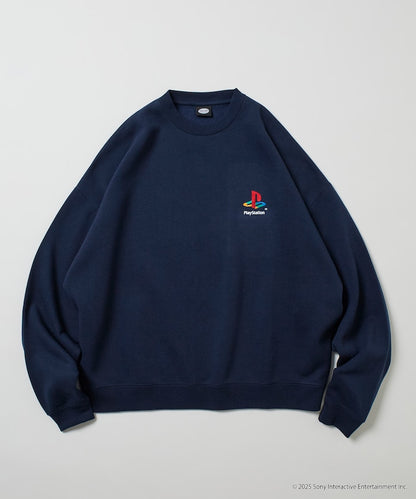 FREAK'S STORE X PlayStation Oversized Back Print Crew Neck Sweatshirt / Sarugetchu 限定聯名寬版大學T