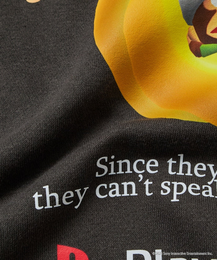 FREAK'S STORE X PlayStation Oversized Back Print Crew Neck Sweatshirt / Sarugetchu 限定聯名寬版大學T