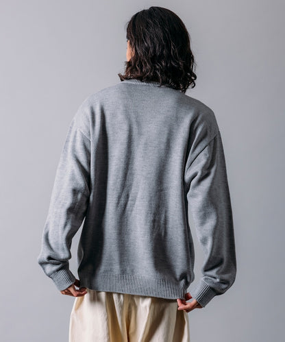 FREAK'S STORE x Peanuts Jacquard Crew Neck Knit / Charlie Brown 寬鬆圓領針織衫