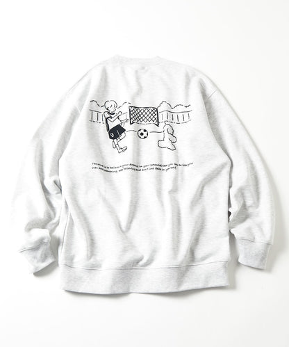 FREAK'S STORE x Tombonia Collaboration Football Back Print Sweatshirt 足球圖案大學T