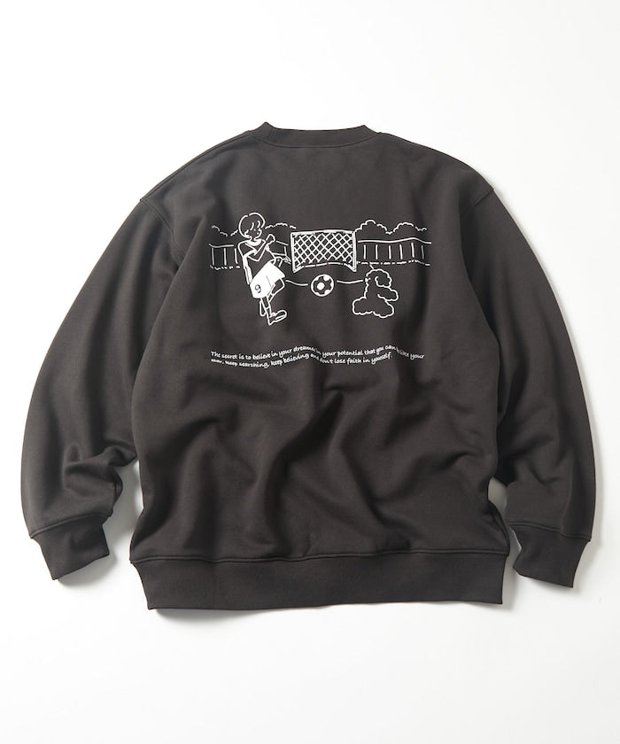 FREAK'S STORE x Tombonia Collaboration Football Back Print Sweatshirt 足球圖案大學T
