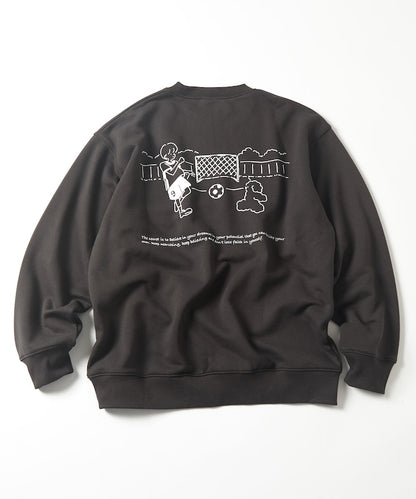 FREAK'S STORE x Tombonia Collaboration Football Back Print Sweatshirt 足球圖案大學T