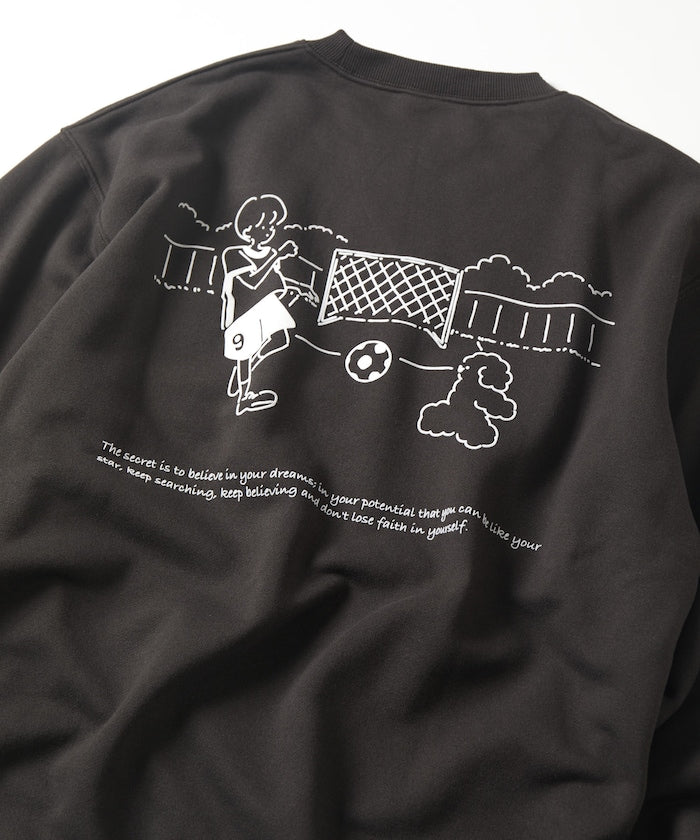 FREAK'S STORE x Tombonia Collaboration Football Back Print Sweatshirt 足球圖案大學T